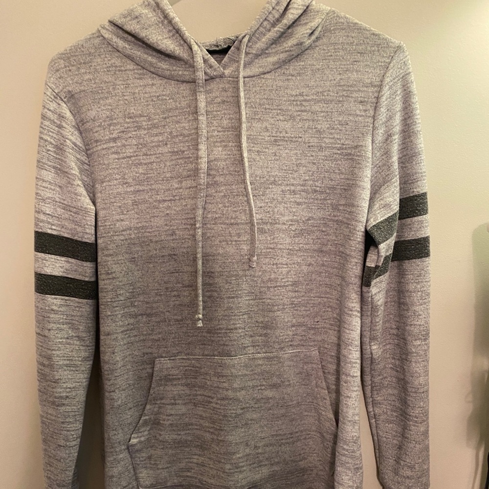 Gray and Black Sweatshirt